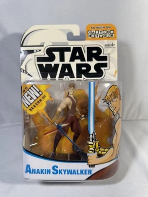 Star Wars ANAKIN SKYWALKER Cartoon Network Temporada III Guerras Clônicas NOVO LACRADO 2005 - Imagem 1 de 3