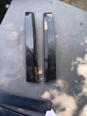 88-89 HONDA CRX - PAR DE MOLDURAS DE MARCO DE PUERTA DE PASAJERO/CONDUCTOR PILAR B Foto 1 de 2