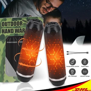 Handwärmer aufladbar Elektrisch Powerbank Wiederaufladbar Taschenwärmer 10000mAh - Bild 1 von 16