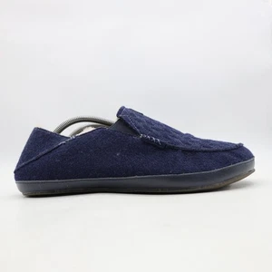 OluKai Moloa Kilohana Wollmischung Slipper Blau Herren US Größe 11 Slipper Schuhe - Bild 1 von 9