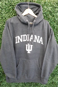 Indiana University Hoosiers Independent Trading Hoodie Sweatshirt grau Erwachsene XL - Bild 1 von 6