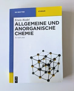 Allgemeine und Anorganische Chemie I 10. Auflage I Erwin Riedel - Bild 1 von 4