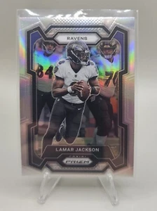 2023 Panini Prizm Jamar Jackson No.18 Silver Prizm 🔥 - Lamar Jackson - Picture 1 of 2