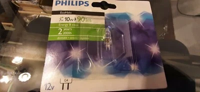 1 Philips G4 7w 12v, Halogen Light Bulb, Free Delivery 90 Lm - Image 1 of 4