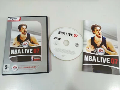 NBA Live 2007 Game PC DVD-ROM Spanish EA Sports Pau Gasol - 2T - Image 1 of 3