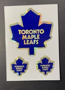 Toronto Maple Leafs Original Foil Decal Stamp Kodak Paper Rare 3 1/2 x 2 1/2" - Picture 1 of 2
