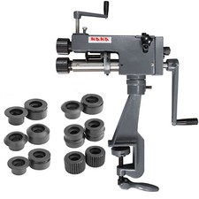 Shape Metal Like A Pro: KAKA Industrial YP-9 Bench-Top Metal Bender With 7 Dies