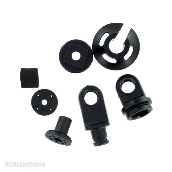50127 SHOCK PLASTIC PARTS SET FOR HSP 1/5 SCALE CAR TRUCK BUGGY - Image 1 of 1