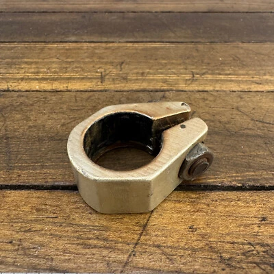 Old School BMX Seat Post Clamp  25.4 mm Freestyle  Xcaliber Style 80s 90s - Image 1 of 4