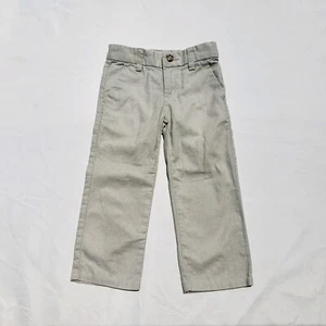 Pantalones Gymboree para niños talla 2T Family Brunch Kahki de lino - Imagen 1 de 5