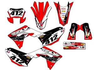 2019-2024 CRF 450 X 13 FLY Red Senge Graphics Kit Compatible with Honda - Bild 1 von 10