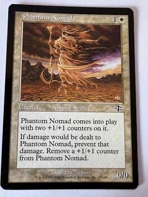 MTG Magic The Gathering Judgment Phantom Nomad Common LP - Image 1 of 2