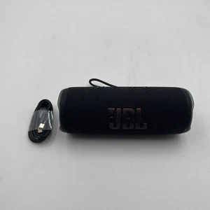 JBL Flip 6 Portable Bluetooth Speaker powerful sound and deep bass Black - Picture 1 of 8