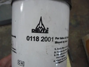 NEU für Deutz Ölfilterelement 01182001 - Bild 1 von 1