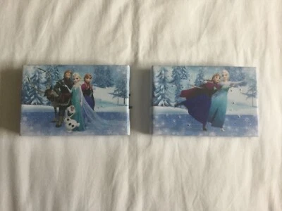 Disney FROZEN 2 Fotos de Parede Tocar Música e Acender 3 Pilhas AA NOVO EM FOLHA - Imagem 1 de 4