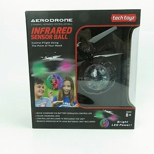 Tech Toyz AERODRONE 2 Channel Infrared Controlled Sensor Ball w/ Controller NEW - Picture 1 of 4