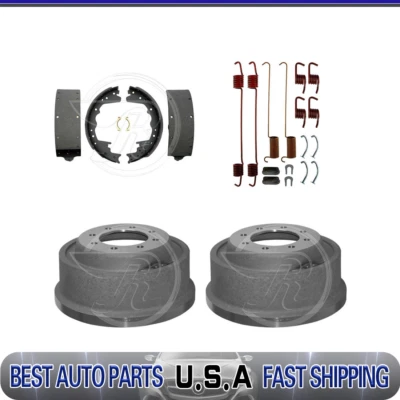 Kit de tambores y zapatas de freno trasero Raybestos y herrajes para Dodge Ram 2500 2000-2001 Foto 1 de 4