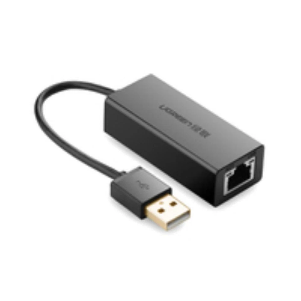 UGREEN Adattatore Ethernet USB 2.0 10/100Mbps (Black) - Immagine 1 di 1