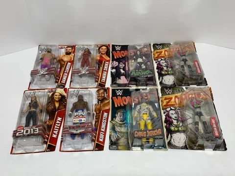 WWE Action Figures Basic Series Mattel Wrestling You Pick Cover