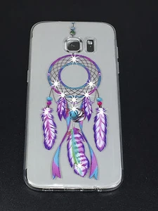 Dream Series Custodia Protettiva Slim Alta Qualità Cristalli per Samsung Galaxy S7 - Foto 1 di 2