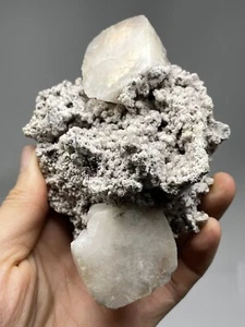 11,5 Unzen Zeolith Cluster Apophyllit Stilbit Chalzedon Indien Versand aus USA A1 - Bild 1 von 12