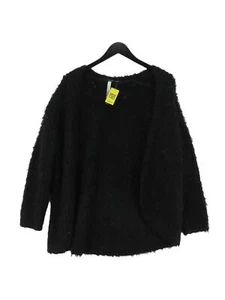 Kensie Women's Cardigan S Black Polyester with Acrylic V-Neck Cardigan - Picture 1 of 5