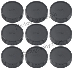 10 piezas Cubierta protectora de tapa trasera para lente de cámara para lente de montaje Minolta SR MD MC MDx10 - Imagen 1 de 4