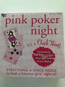 Pink Poker Night Game - Picture 1 of 14