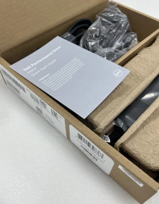 Estación de acoplamiento 4K USB doble tipo C con adaptador 240 W para Dell WD19DCS Foto 1 de 4