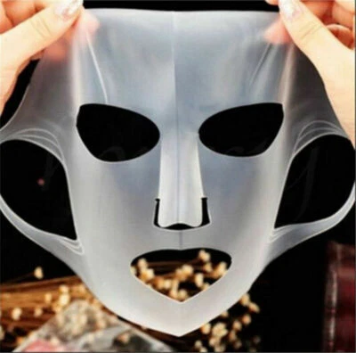 3PCS Waterproof Silicone Face Moisturizing Mask For Sheet Mask Cover Skin Care - Image 1 of 4