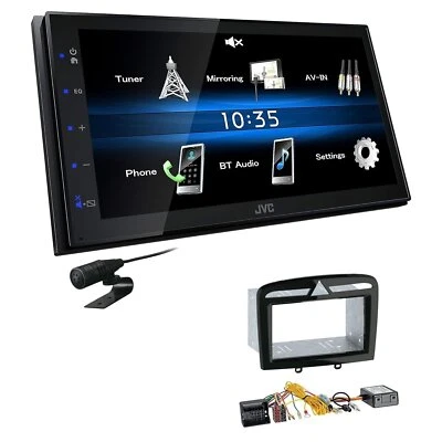 JVC Autoradio Touchscreen Bluetooth USB für Peugeot 308 Facelift Canbus - Bild 1 von 4