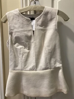 全新带标签 THEORY FUR 背心尺寸 S/P — 第 1/4 张图片