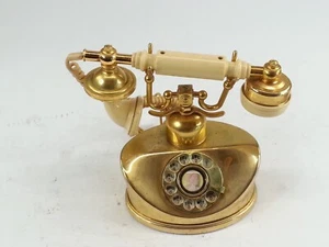 Vtg French Style Victorian Table Rotary Telephone Duchess Made Japan 1550 As-is - Picture 1 of 13