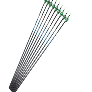 Hunting Carbon Arrows Spine300 340 400 500 600 ID6.2mm Compound Bow Archery - Picture 1 of 4
