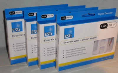 ESU 4x 59826 LokPilot 5 micro DCC, 6-pin NEM651, Spurweite N, TT  (1Stk.=32,00€) - Bild 1 von 2