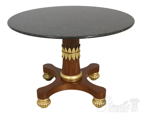 L55249EC: Italian Marble Top Regency Dining Or Center Table Cover