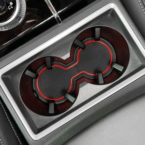Ftis 2022-24 Mitsubishi Outlander Rubber Non-Slip Gate Slot Cup Mats Accessories - Foto 1 di 19