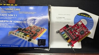Dynex DX-SC51 PCI sound card/ Box - Image 1 of 4