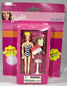 Barbie Key Chain MATTEL 2002 Swimsuit Barbie Carded Item #731-0 - Picture 1 of 9