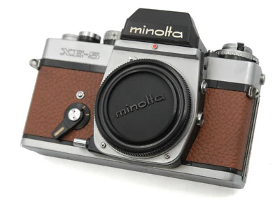 Cubierta de repuesto Minolta XE-5, XE-7 - cuero PU suave - marroquí Foto 1 de 4