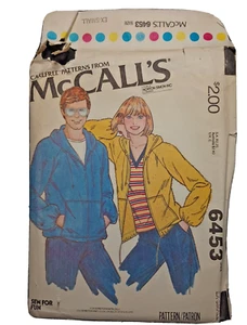 Chaqueta McCalls 6453 Unisex Adulto Patrón Corte Talla XS Sobre Daños - Imagen 1 de 6