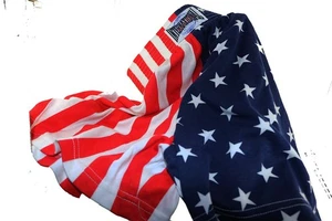 Red, White and Blue Shorts. Medium by International Muscle made in California - Picture 1 of 1