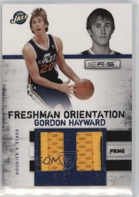 Rookies & Stars Freshman Orientation Materials Prime 2010/49 Gordon Hayward radiocontrol Foto 1 de 2