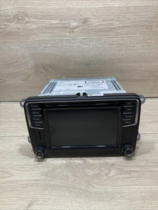 16 - 17 VW Volkswagen Jetta Passat OEM AM FM Radio Display CD Player - Picture 1 of 8