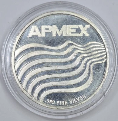 2014 1oz .999 Silver APMEX  American Flag Round *FREE SHIPPING* - Image 1 of 2