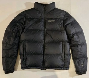 Marmot Men’s 700 Fill Duck Down Jacket Black Size Medium Warm Winter Coat - Picture 1 of 24