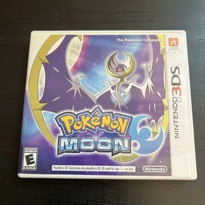 Nintendo 3DS - Pokémon Moon Tested CIB Complete Authentic - Picture 1 of 4