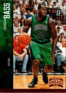 2012 Panini Threads Brandon Bass #11 Boston Celtics Basketball Card - Picture 1 of 2