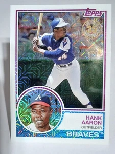 2018 Topps Hank Aaron Silver Pack Atlanta Braves 39 - Picture 1 of 2