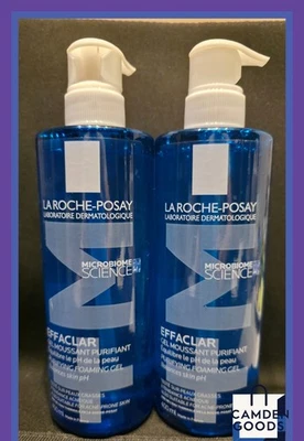 Brand New 2x LA ROCHE-POSAY Effaclar Purifying Foaming Gel Cleanser 400ml - Image 1 of 4